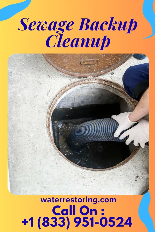 Sewage Backup Cleanup in Dill City, OK