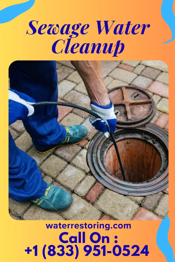 Sewage Water Cleanup in Dill City, OK